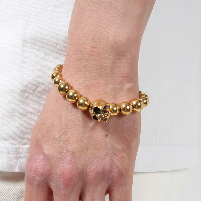 Alexander McQueen Skull Ball Bracelet ブレスレット-