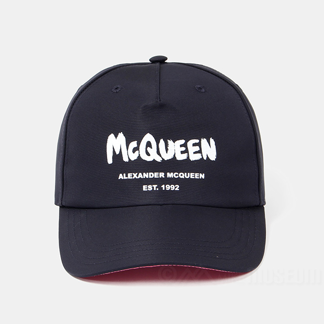 ALEXANDER McQUEEN アレキサンダー マックイーン 帽子 グラフィティ