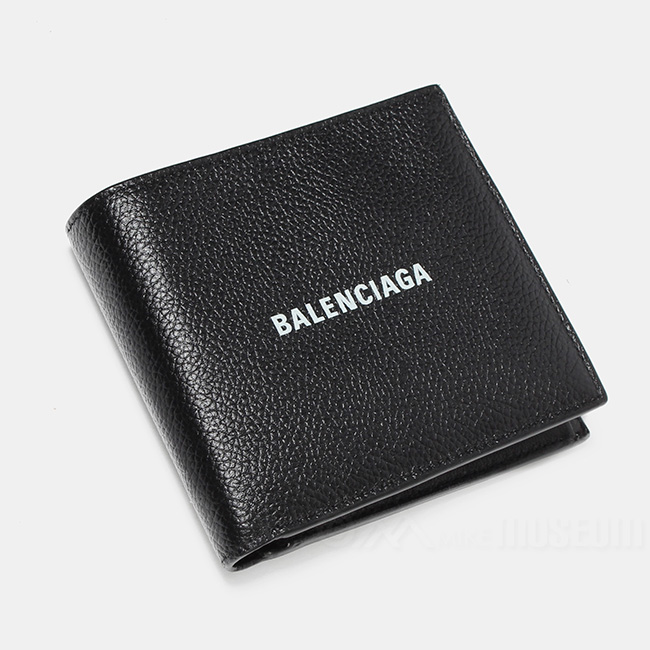 BALENCIAGA バレンシアガ 二つ折り 財布 CASH SQUARE FOLDED COIN 