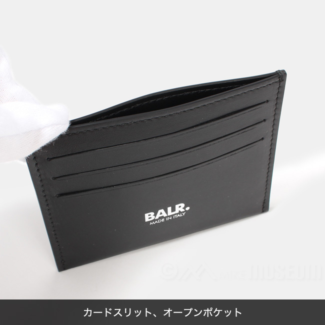 BALR. ボーラー メンズ BT LEATHER SLIM CARD HOLDER カードケース