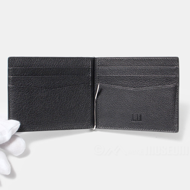 DUNHILL ダンヒル マネークリップ MONEY CLIP メンズ レザー イタリア DU21R2810GS｜mike-museum｜06