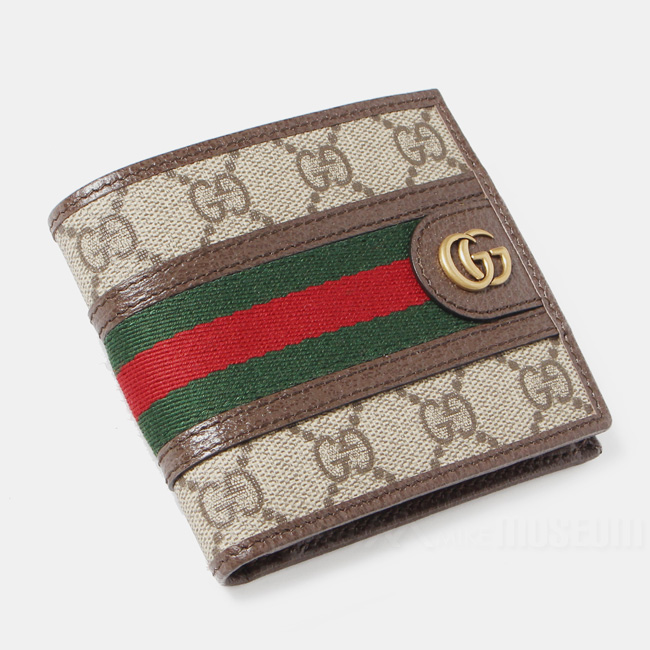 GUCCI グッチ 二つ折り財布 Ophidia GG coin wallet オフィディア GG