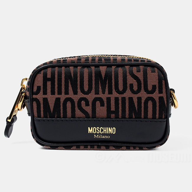 MOSCHINO モスキーノ ベルトバッグ ウエストポーチ POUCH DETAILED