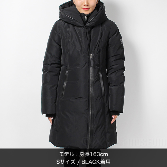 MACKAGE マッカージュ ダウンコート KAY-NFR アシメトリージップ レディース 0613CP｜mike-museum｜02