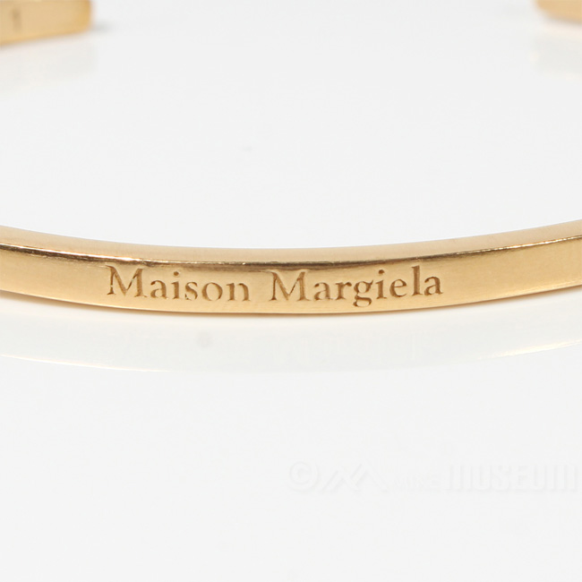 Maison Margiela メゾン マルジェラ ブレスレット アクセサリー Logo cuff ロゴカフ レディース シルバー SM1UY0064SV0158｜mike-museum｜03