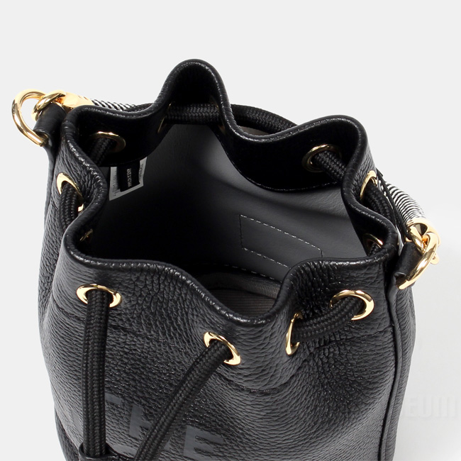 MARC JACOBS マークジェイコブス ハンドバッグ ショルダー THE LEATHER MICRO BUCKET BAG ザ  レザーバケットバッグマイクロ レザー 2S3HCR058H03 0502CP