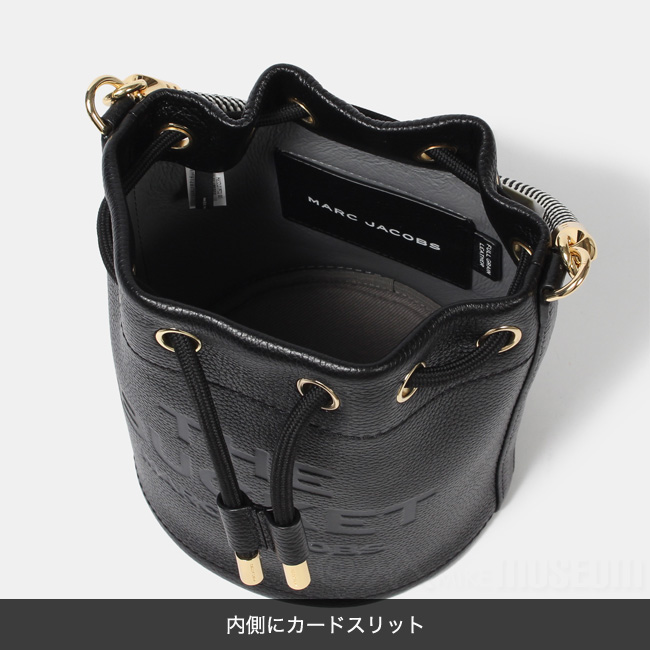 MARC JACOBS マークジェイコブス ハンドバッグ ショルダー THE LEATHER BUCKET BAG ザ レザーバケットバッグ  レディース レザー H652L01PF22 0502CP