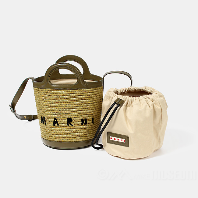 MARNI マルニ レディース TROPICALIA BASKET BAG SMALL MINI BUCKET