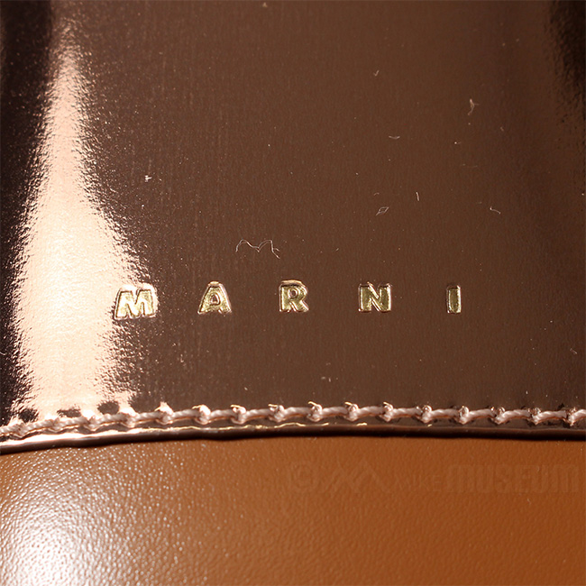 MARNI マルニ レディース 財布 二つ折り財布 サフィアーノレザー製