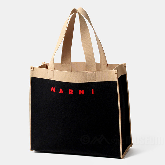 MARNI マルニ トートバッグ ジャカード製 ショッピングバッグ TOTE レディース SHMQ0045A0P4547 0502CP