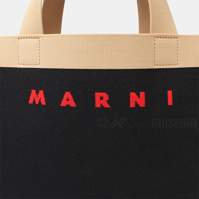 MARNI マルニ トートバッグ ジャカード製 ショッピングバッグ TOTE