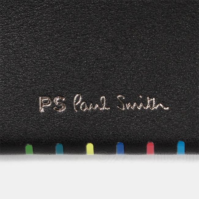 PS Paul Smith ポールスミス 二つ折り財布 WALLET BFOLD STRIPE ウォレットビフォールドストライプ メンズ レザー 6600APSSTR 0423CP｜mike-museum｜06