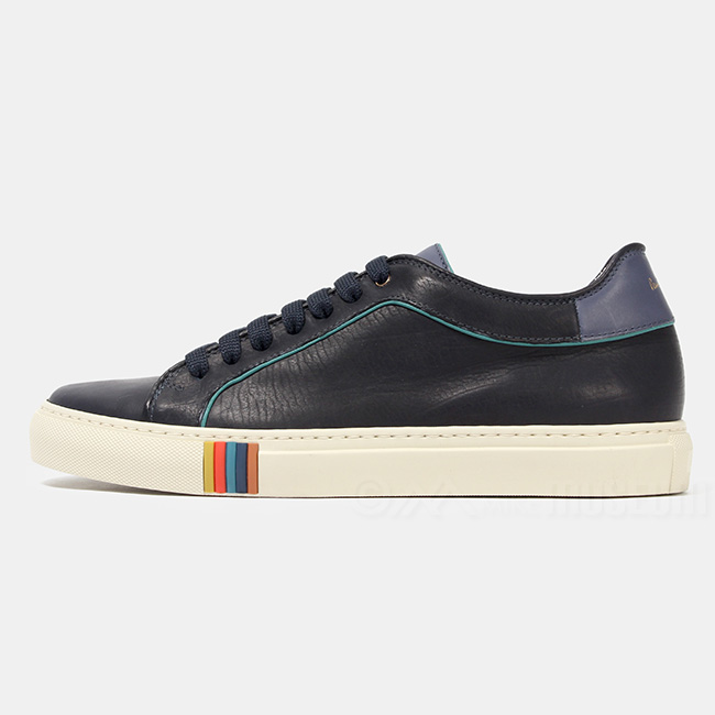 PAUL SMITH ポールスミス 靴 シューズ スニーカー メンズ ネイビー レザー M1S-BSO16-LLEA 0502CP