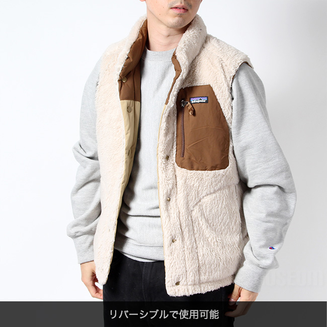 パタゴニア patagonia メンズ MENS リバーシブル ボア ダウン