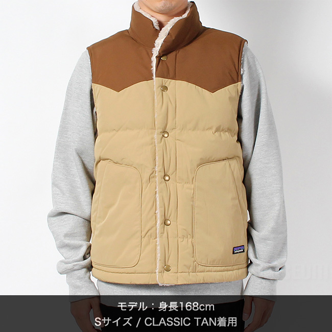 パタゴニア patagonia メンズ MENS リバーシブル ボア ダウンベスト REVERSIBLE BIVY DOWN VEST 27588  0502CP