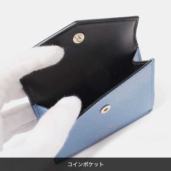 SMYTHSON スマイソン メンズ レディース カードケース コインケース PANAMA ENVELOPE CARDCASE WITH COIN  PURSE 1201077