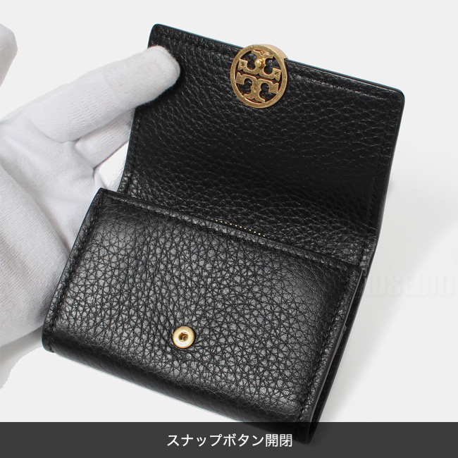 TORY BURCH レディース小銭入れ、コインケース（バッグ、小物素材：本