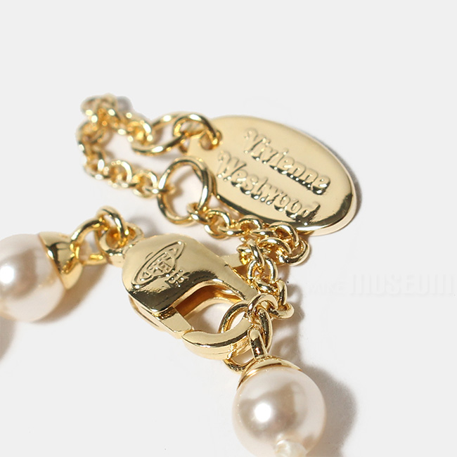 VIVIENNE WESTWOOD ヴィヴィアンウエストウッド パール ネックレス OLYMPIA PEARL NECKLACE ペンダント ラインストーン レディース 6301011P｜mike-museum｜05
