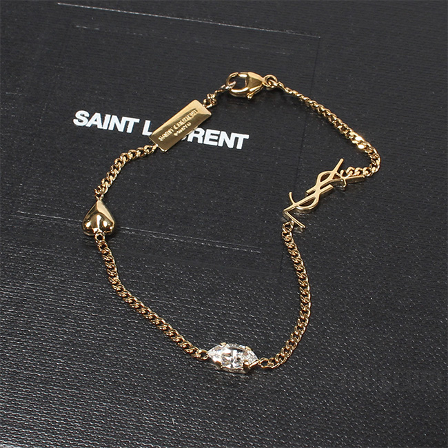 SAINT LAURENT サンローラン アクセサリー オピウムハートブレスレット