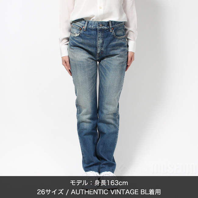 SAINT LAURENT サンローラン レディース STRAIGHT JEANS ジーンズ ボトム コットン 734311Y07HA