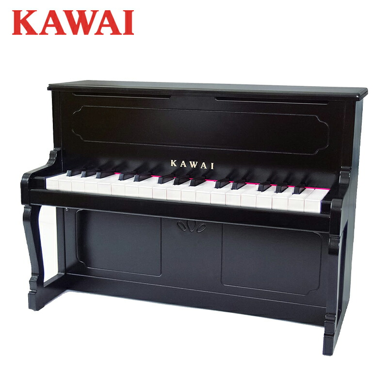 KAWAI ミニピアノ アップライトピアノ ホワイト / ブラック カワイ トイピアノ 32鍵 河合楽器｜mikidjs｜03