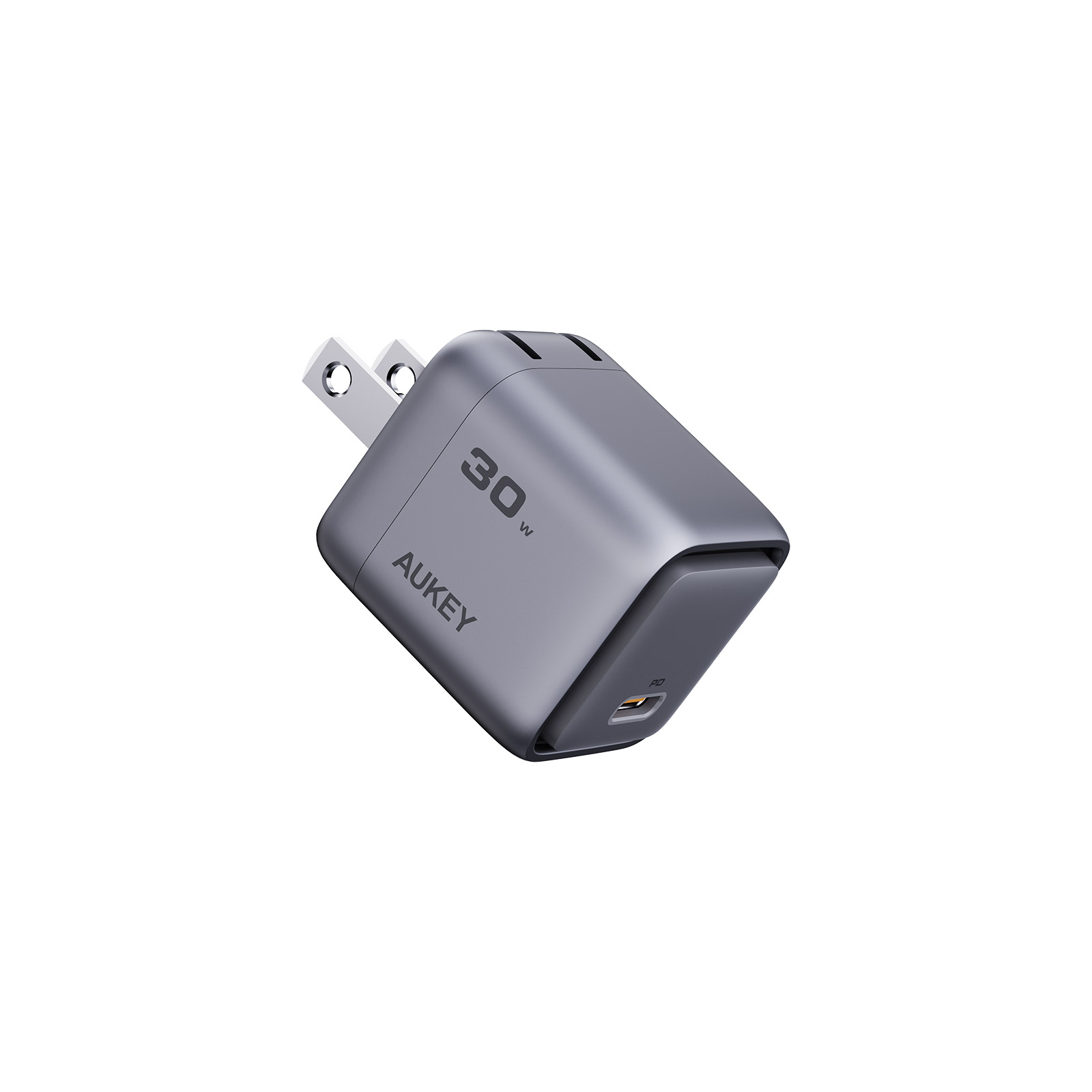 AUKEY Metallic USB超小型充電器 ACアダプター 30WUSB-C 急速充電 PD