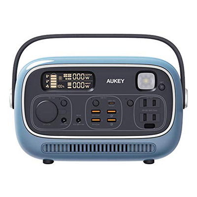 AUKEY ポータブル電源 297wh 定格300W 約300Wh 82500mAh DC/AC
