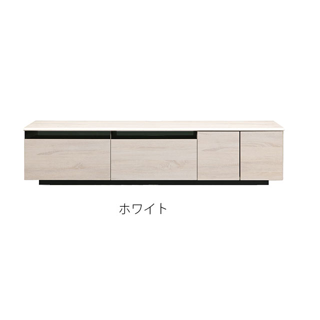 テレビ台 幅180cm 高さ40cm テレビボード テレビラック TV台 木製 収納家具 TVボード AV収納 ロータイプ |  | 02