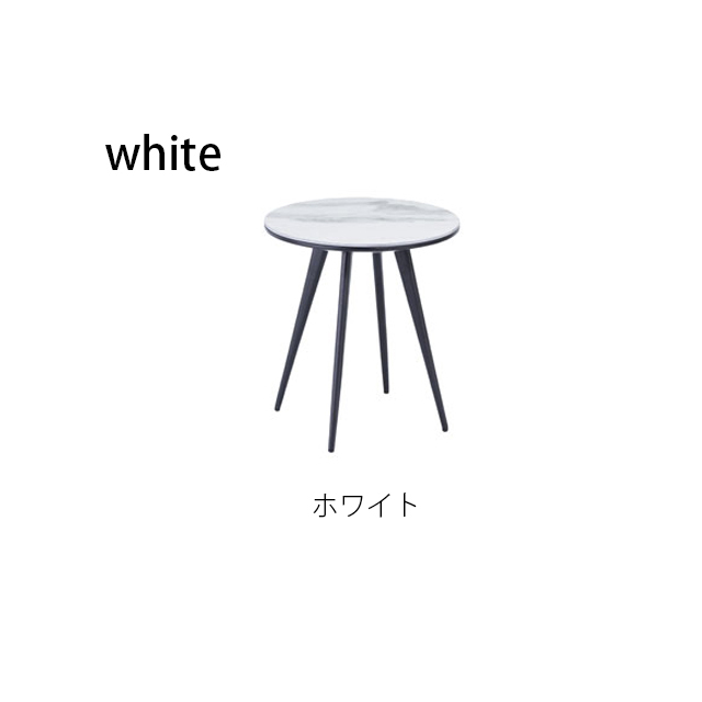 サイドテーブル 幅45cm 置き台 セラミック 耐熱性 耐久性 テーブル リビングテーブル シンプル｜mikitty｜02