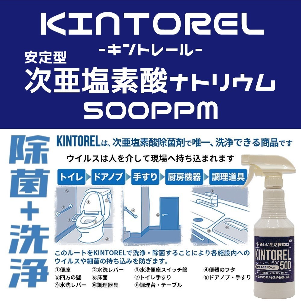 ミコーストア - キントレール500（除菌・消臭剤）｜Yahoo!ショッピング