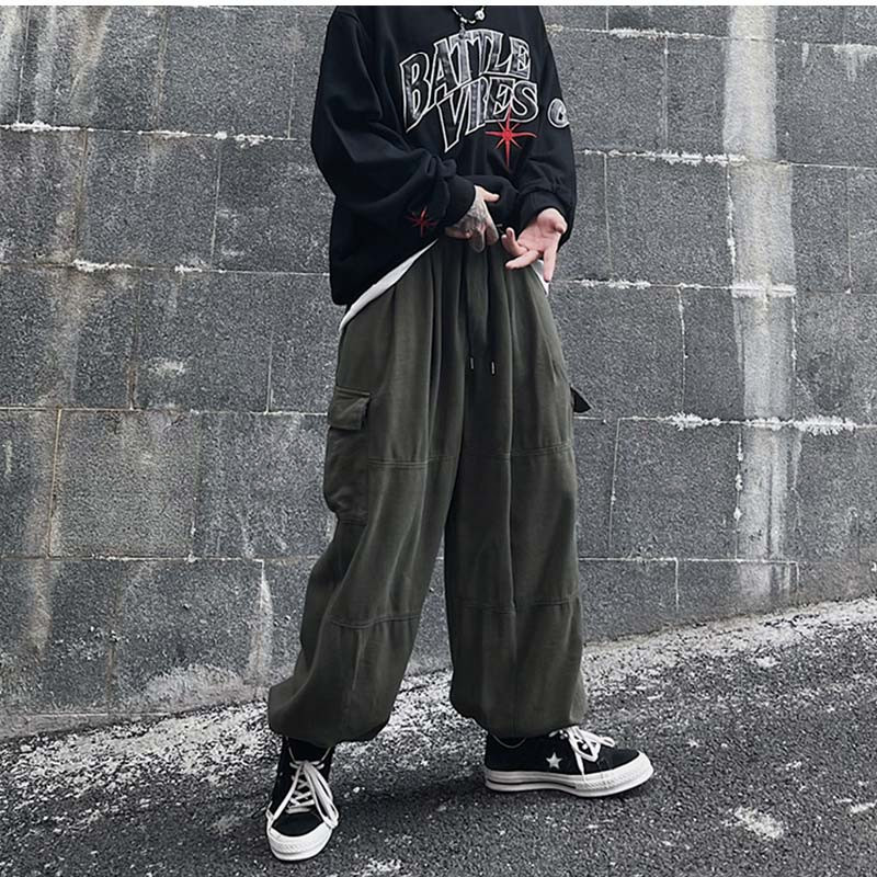 【関税込み】FRAME グリーン ワイドレッグ カーゴパンツ セール】【WEB限定】＜GLR or＞ワイド カーゴパンツ（カーゴ