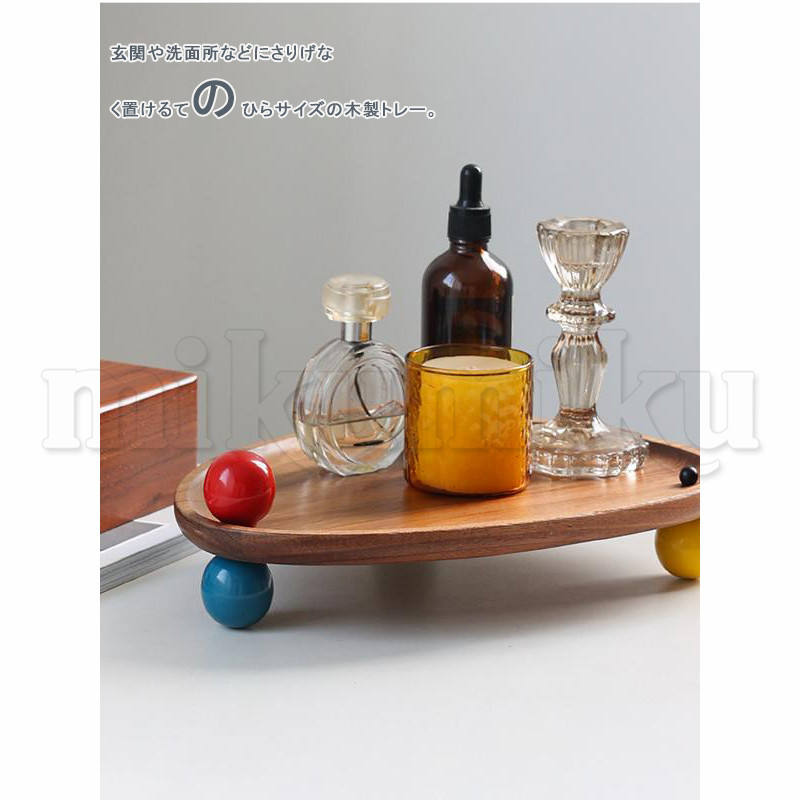 トレー 木製 セラミック アクセサリートレー 小物入れ 小物トレイ 鍵