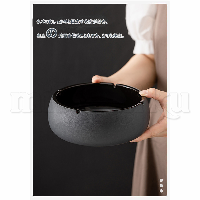 ◇◇ 50' モダンな灰皿 /b ◇◇ 卓上灰皿 セラミック 蓋つき モダン シンプル 灰皿 インテリア 厚手