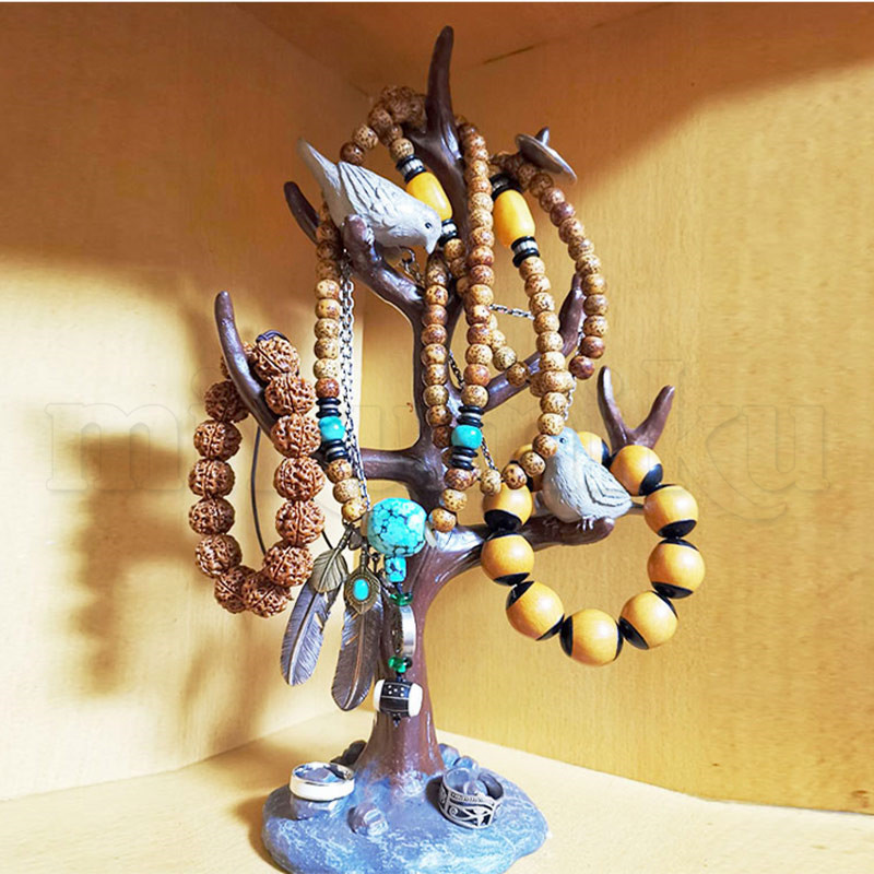 アクセサリースタンド ツリー 収納 指輪 イヤリング 木の様