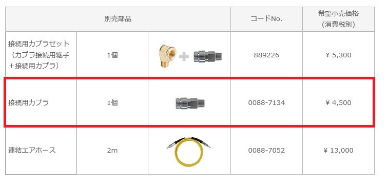 HiKOKI ハイコーキ 連結エアホース 4.4MPa用 2m 0088-7052 00887052