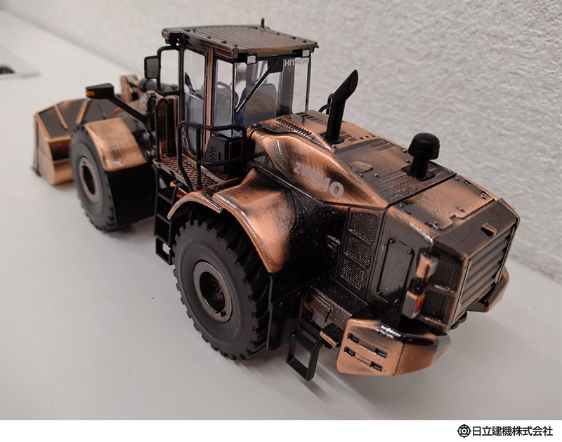 ☆在庫限り☆日立建機 ミニチュア ホイルローダー 銅古美仕様 ＜ZW310