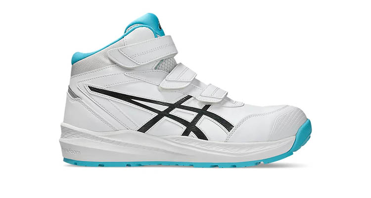 アシックス ウィンジョブ CP310 HS ホワイト×ガンメタル 25.0cm〜28.0