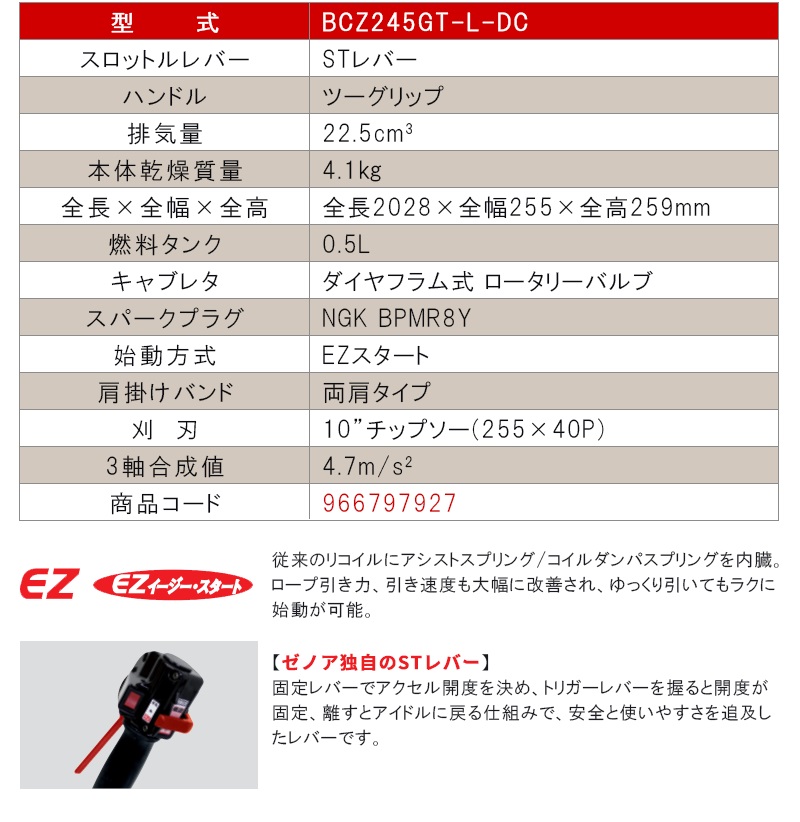 ハスクバーナ（Husqvarna） ゼノア(ZENOAH) エンジン刈払機 ツー