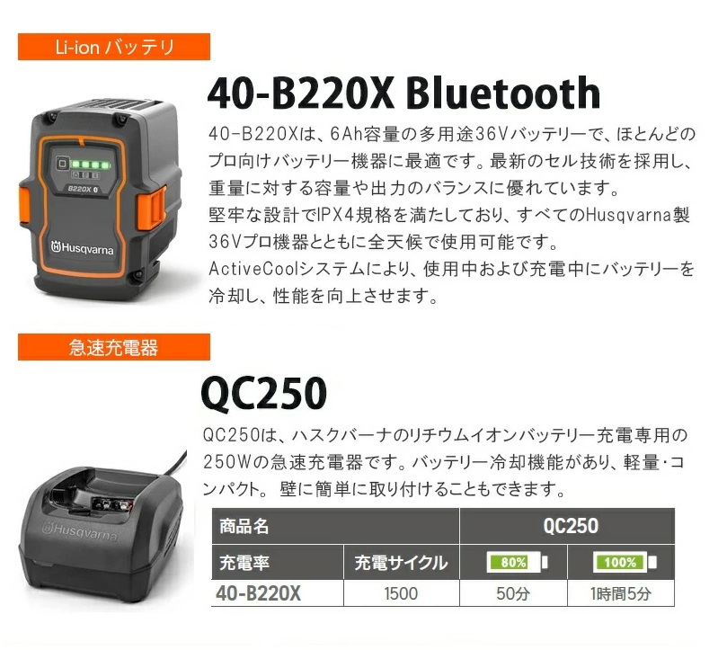 ゼノア(ZENOAH) 36V バッテリー刈払機 背負い式 ループハンドル セット