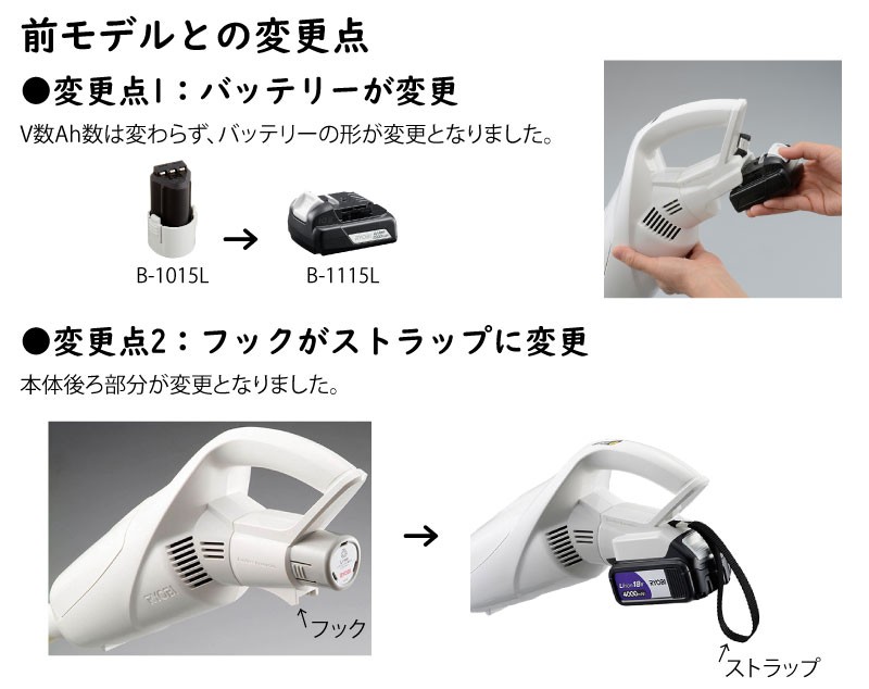 京セラ KYOCERA 充電式クリーナー BHC-1020L1 リョービ 京セラ (旧リョービ) KYOCERA 充電式クリーナー BHC-1020L1