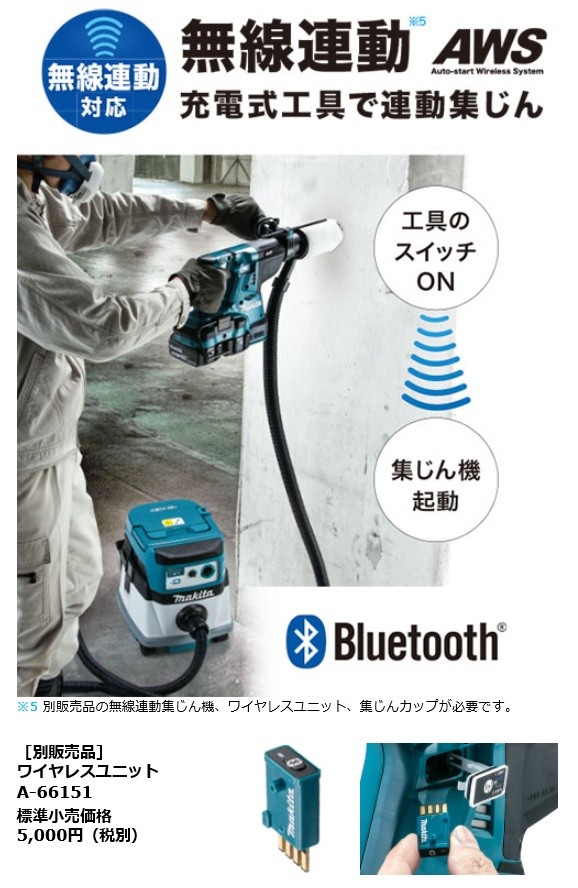 マキタ（makita） 充電式ハンマドリル 28mm ※本体のみ※ ＜HR282DZK