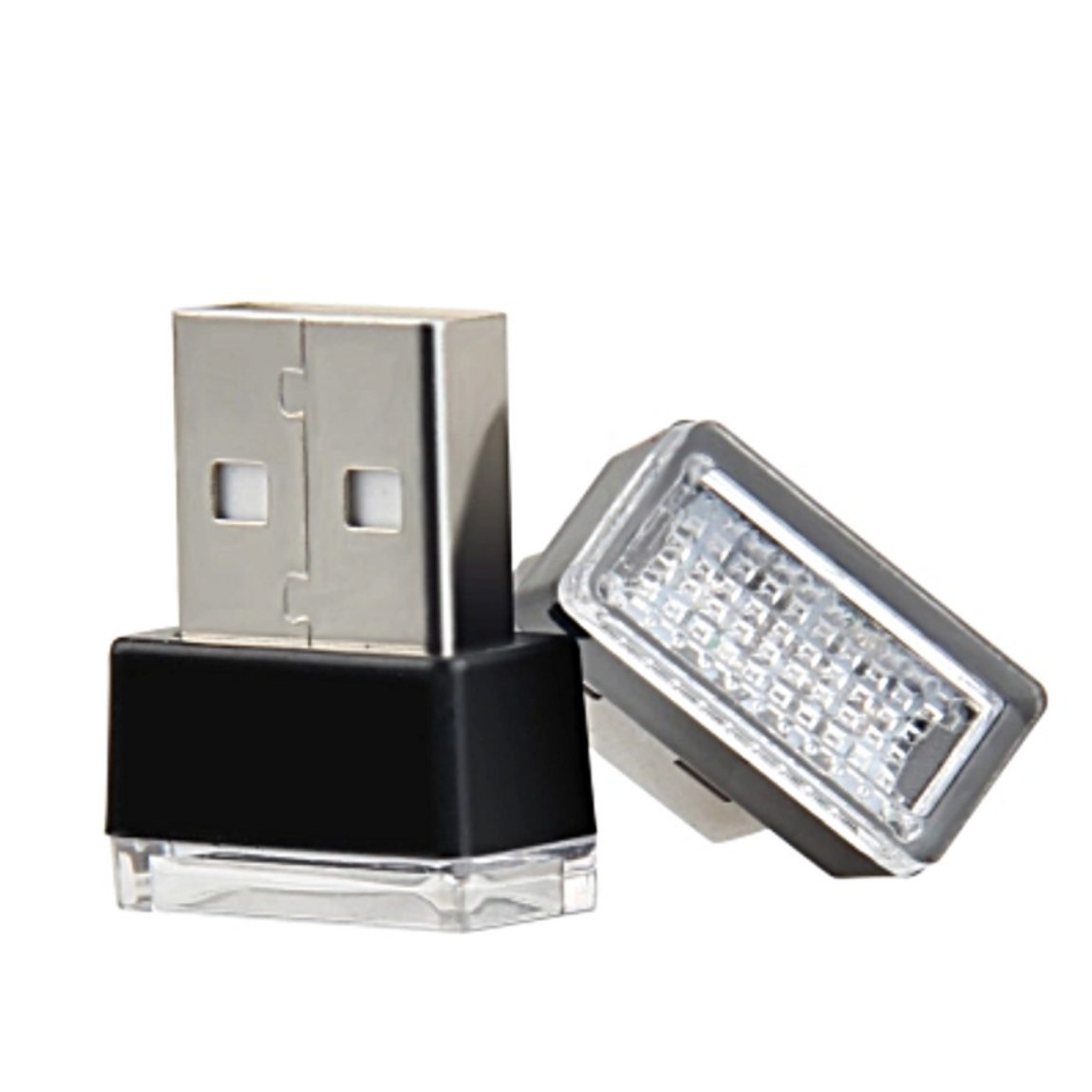全7色 車用 車内 USB LED イルミネーション フットランプ