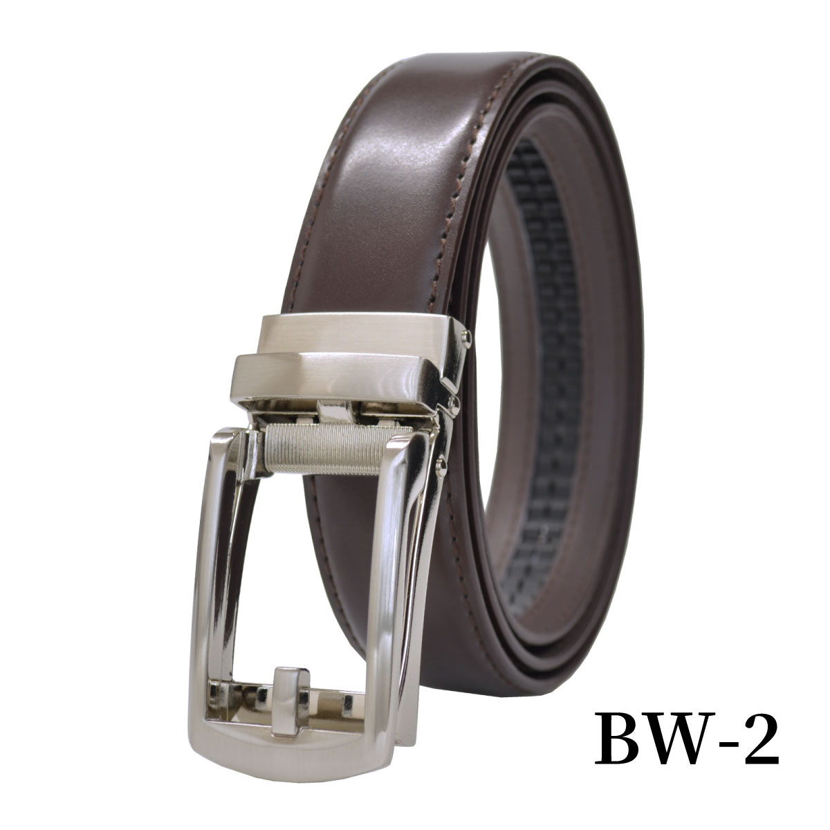 オートロック ベルト ワンタッチ式 穴無しベルト ウエストサイズ100cm