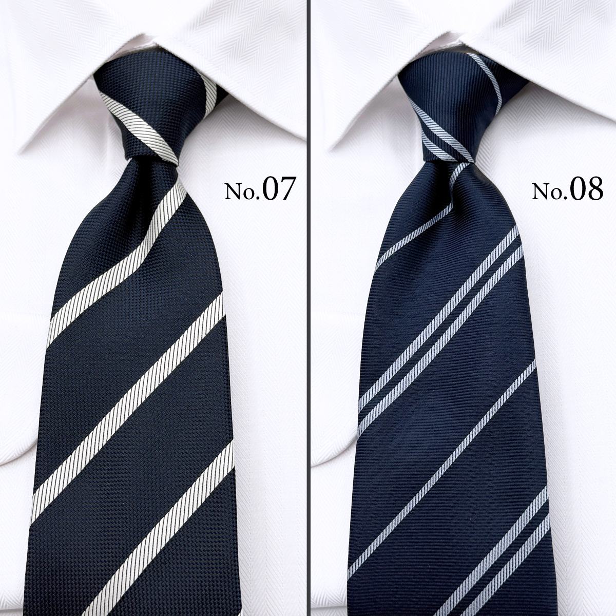 ポリネイビーカラーネクタイTOP