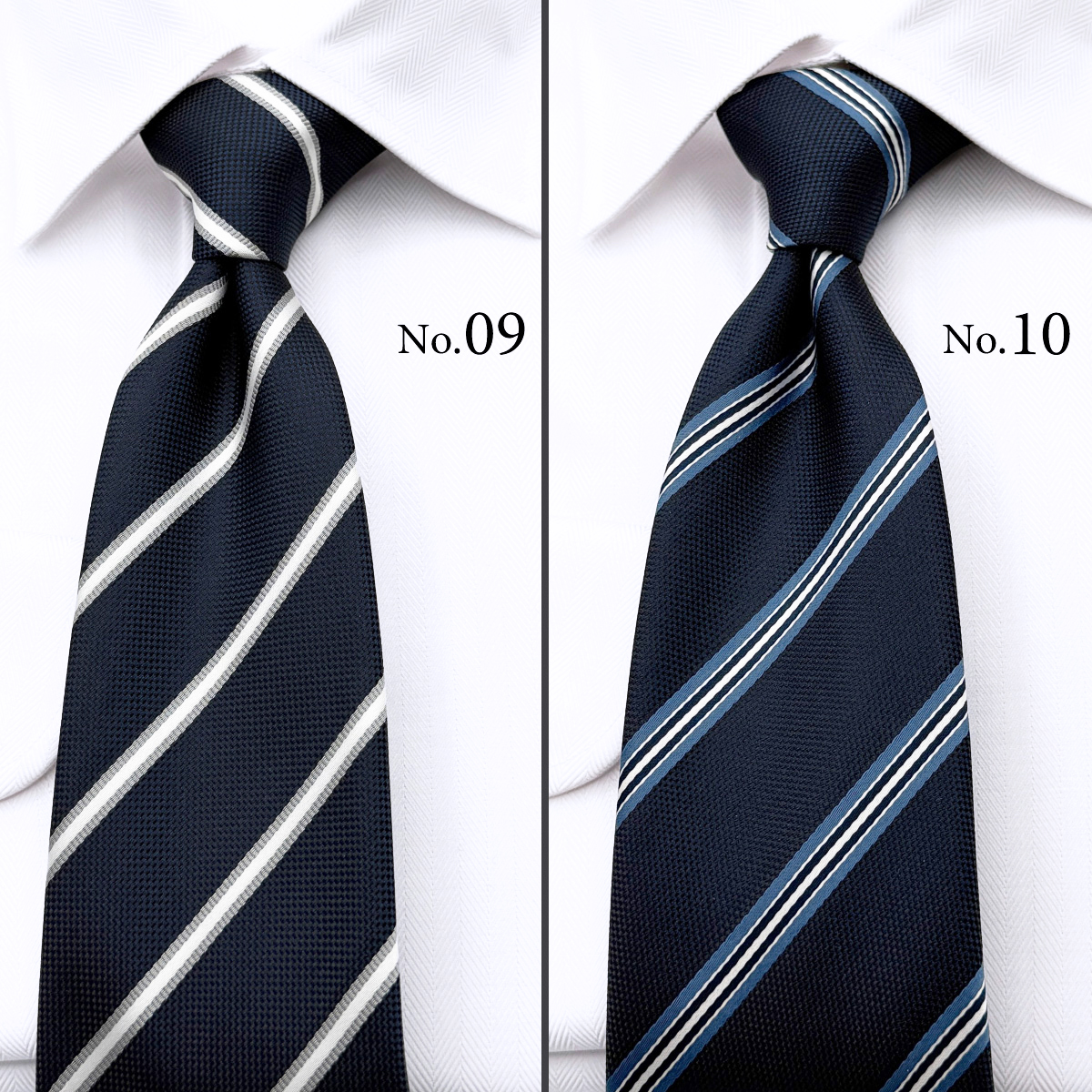 ポリネイビーカラーネクタイTOP