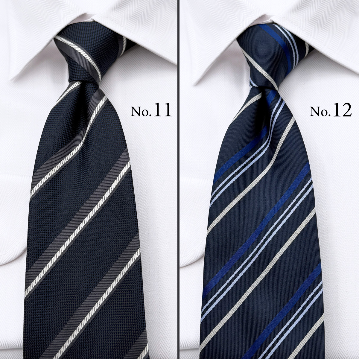 ポリネイビーカラーネクタイTOP