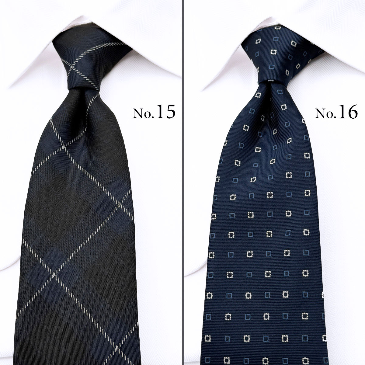 ポリネイビーカラーネクタイTOP