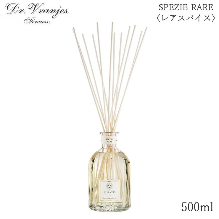 ドットール・ヴラニエス(Dr Vranjes) ルームフレグランス 500ml SPEZIE RARE〈レアスパイス〉 フレグランスディフューザー  FUOCO : cd-dv500-rare-spice : ミラノ2 - 通販 - Yahoo!ショッピング