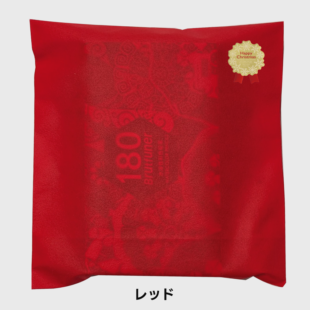 水彩色鉛筆・油性色鉛筆専用ラッピング レッド ゴールド【水彩色鉛筆・油性色鉛筆と一緒にこちらを購入ください】 |  | 01