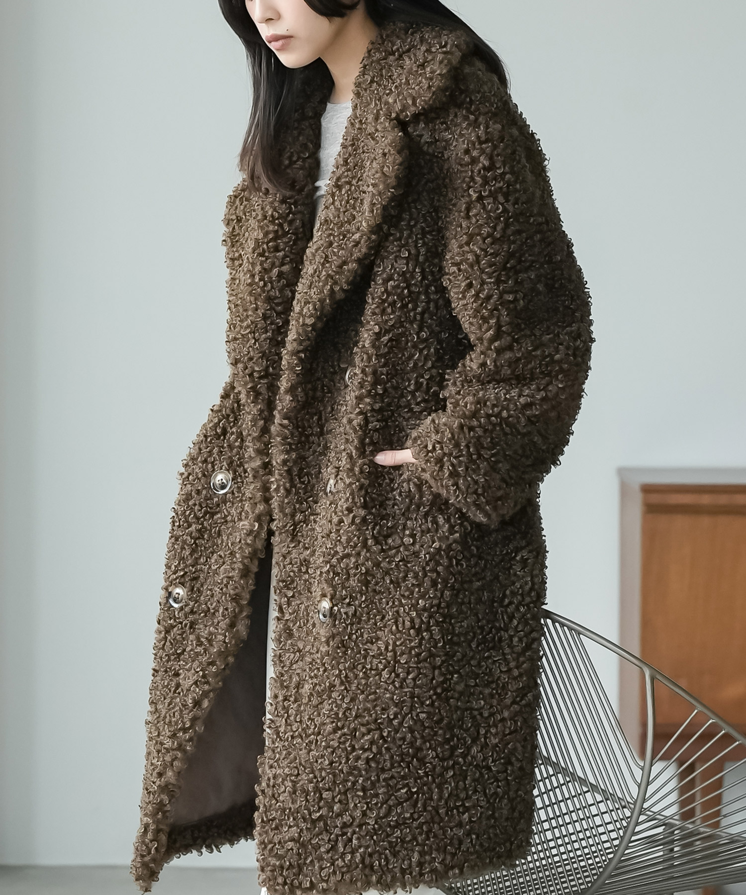 最終値下げ‼︎✨新品✨e/rm アパートバイ エコファーロングコート プードルボア 楽天市場】エコファーロングコート レディース ロング丈 もこもこ